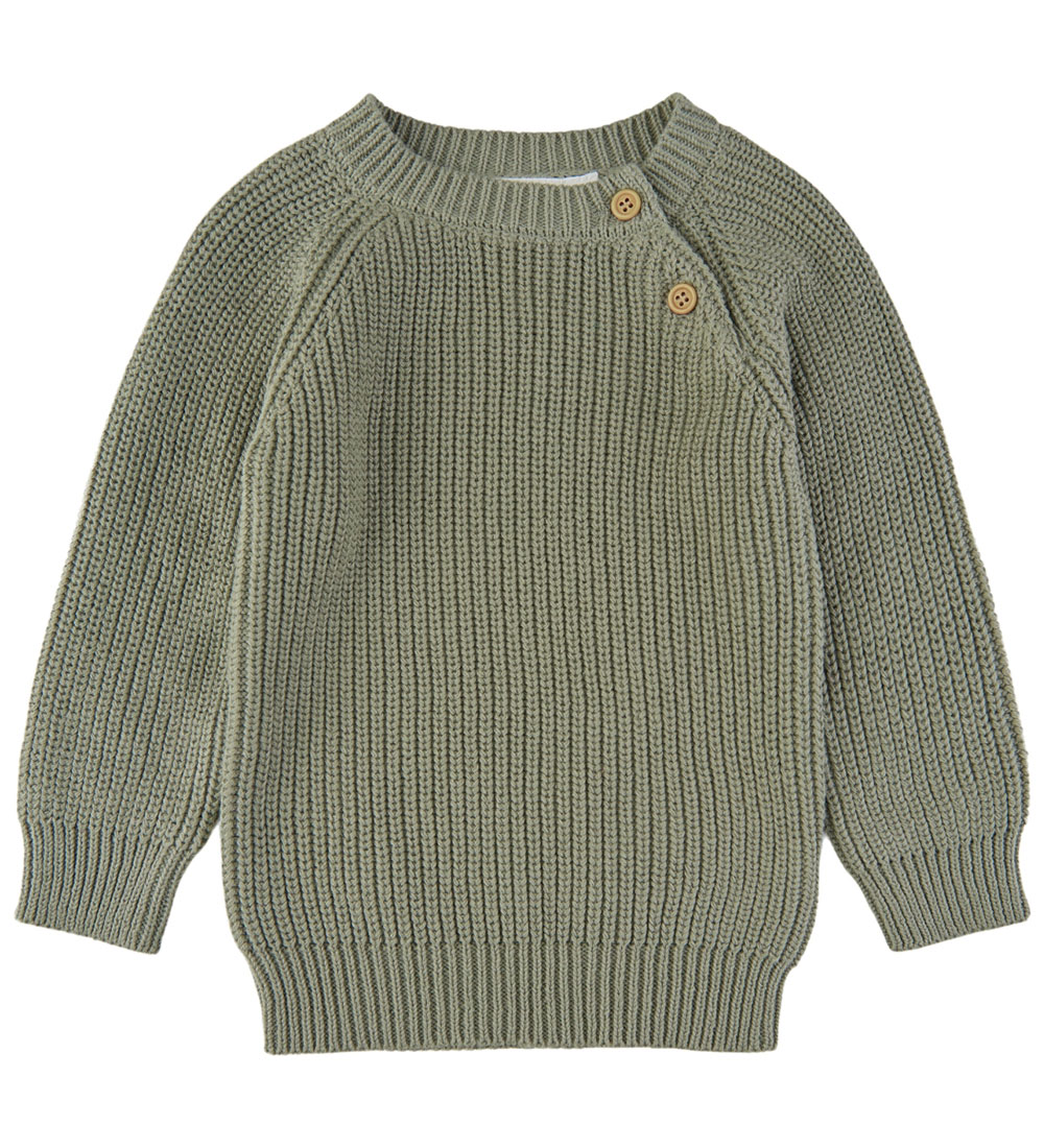 The New Siblings Bluse - Strik - TnsElfred - Seagrass