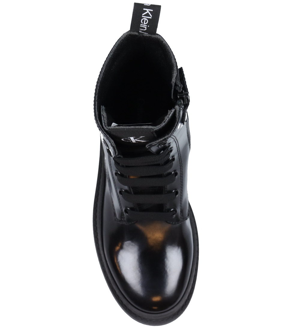 Calvin Klein Støvler - Lace-Up - Sort