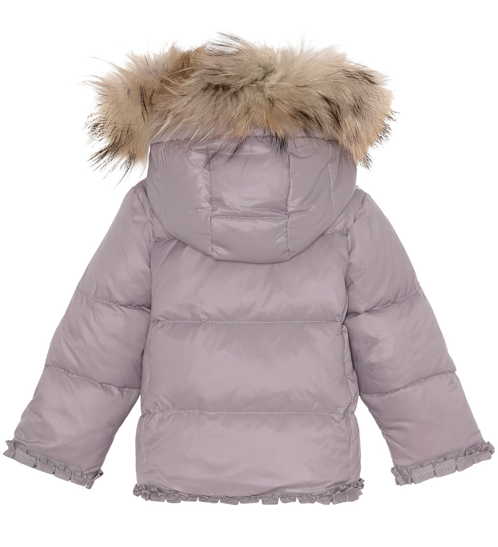 Ver de Terre Dunjakke m. Pels - Heather
