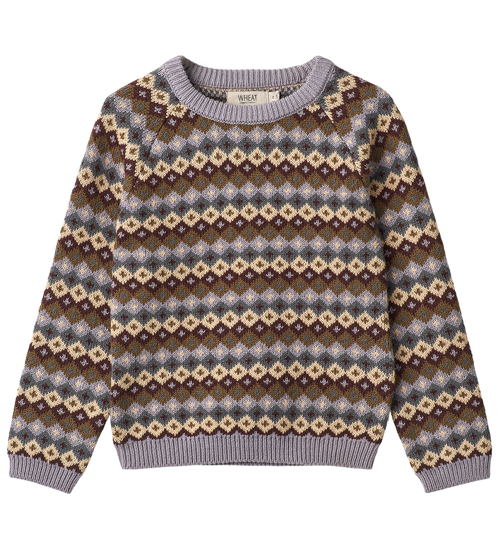 Wheat Bluse - Strik - Mimi - Multi Lavender