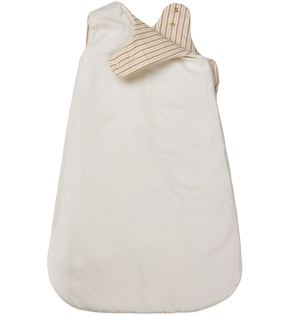 Fabelab Sovepose - Vendbar - Caramel Stripes/Natural