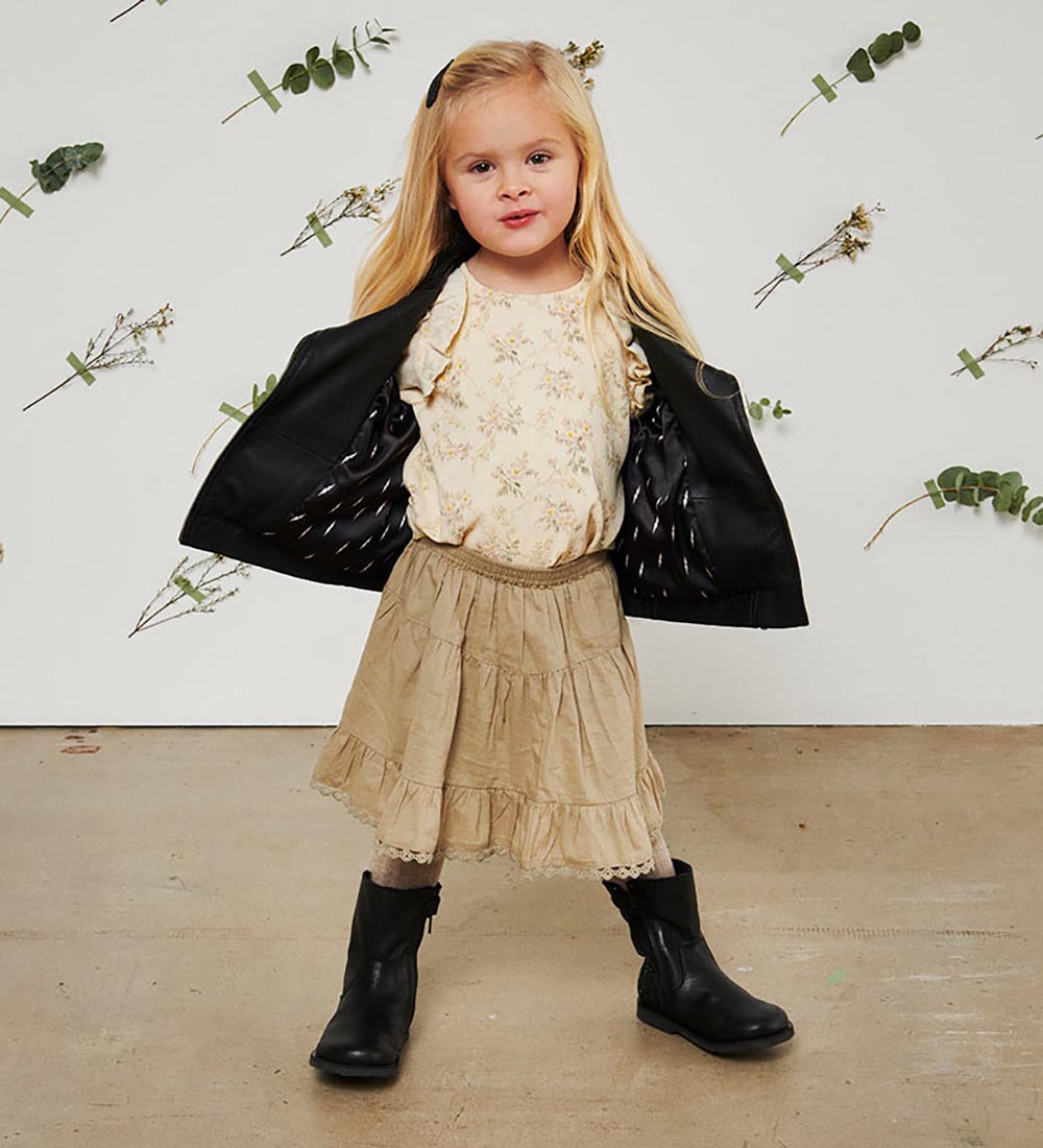 Petit by Sofie Schnoor Vinterstøvler - Tex - Sort m. Glimmer