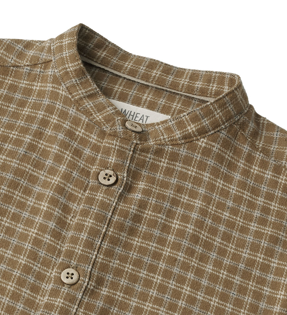 Wheat Skjorte - Willum - Green Bark Check