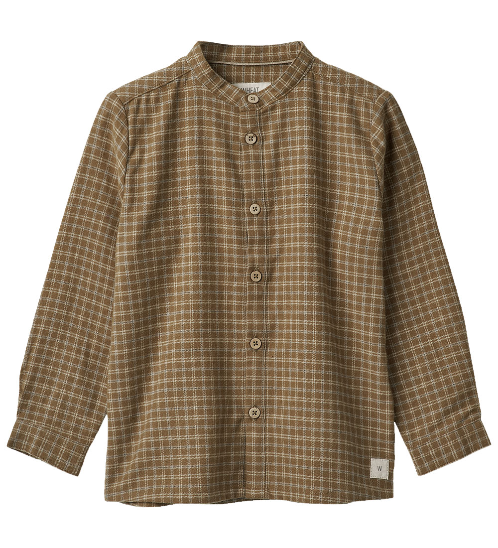 Wheat Skjorte - Willum - Green Bark Check
