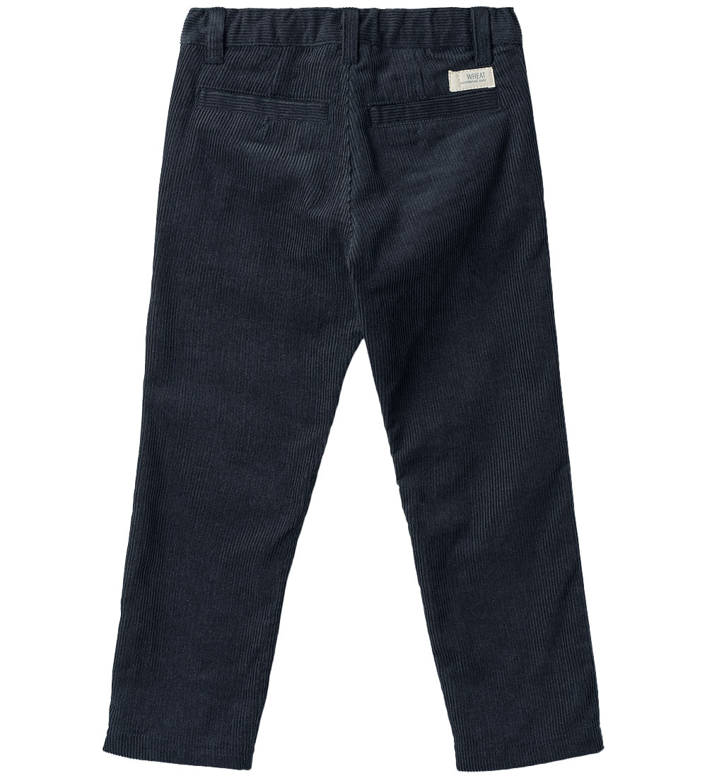Wheat Fløjlsbukser - Hugo - Navy
