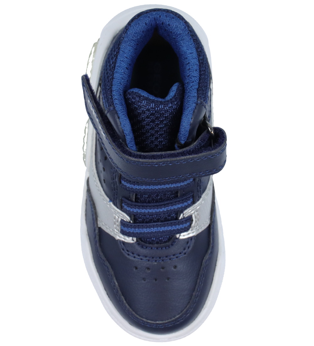 Geox Støvler m. Lys - J Illuminus Boy B - Navy/Silver