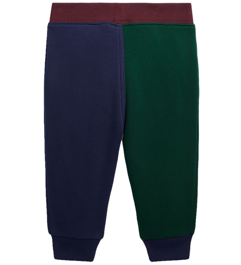 Polo Ralph Lauren Sweatpants/Bluse - Bprdeaux/Navy/Grøn