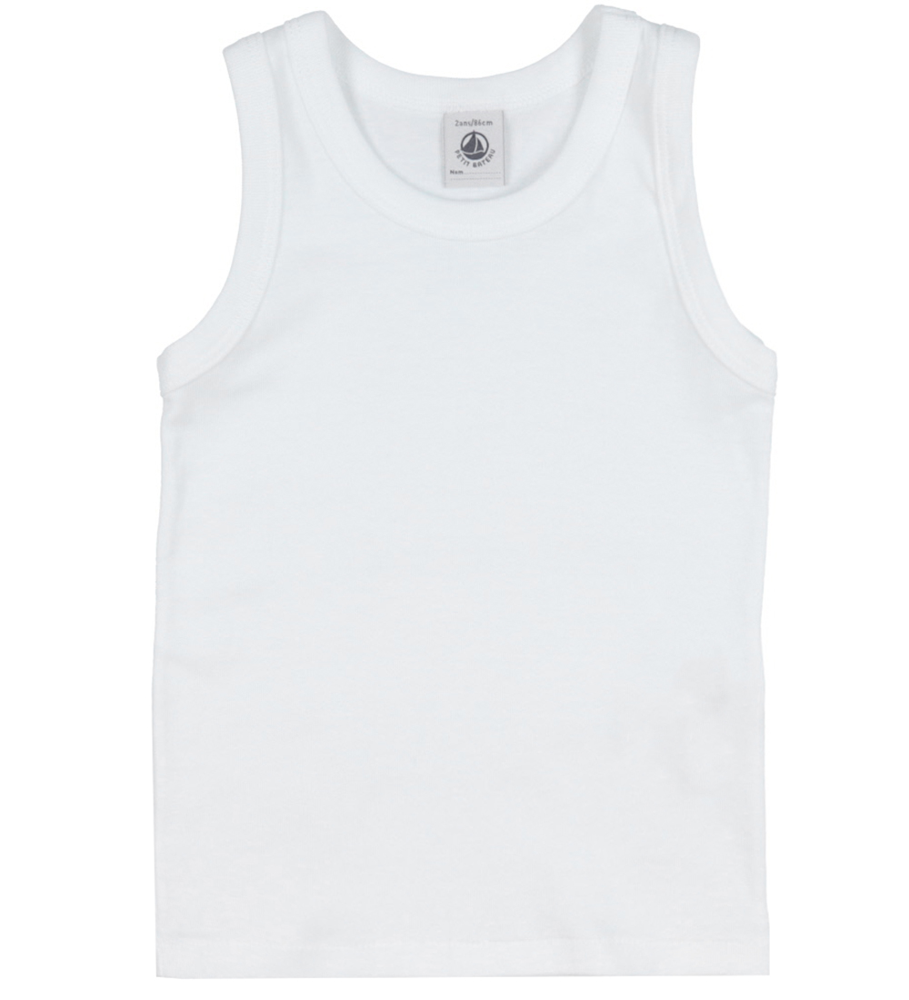 Petit Bateau Undertrøje - 3-pak - Hvid/Hvid
