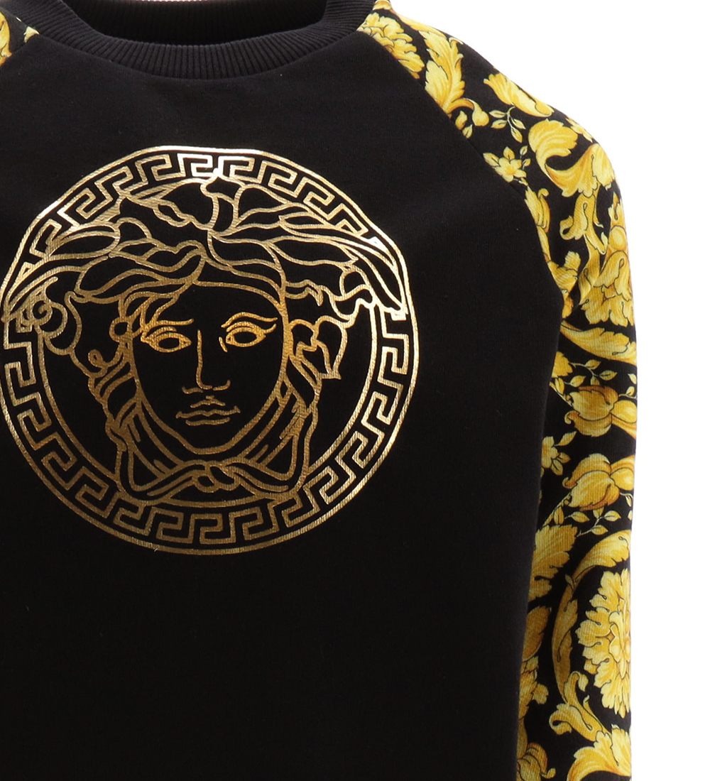Versace Sweatkjole - Barocco - Sort m. Guld