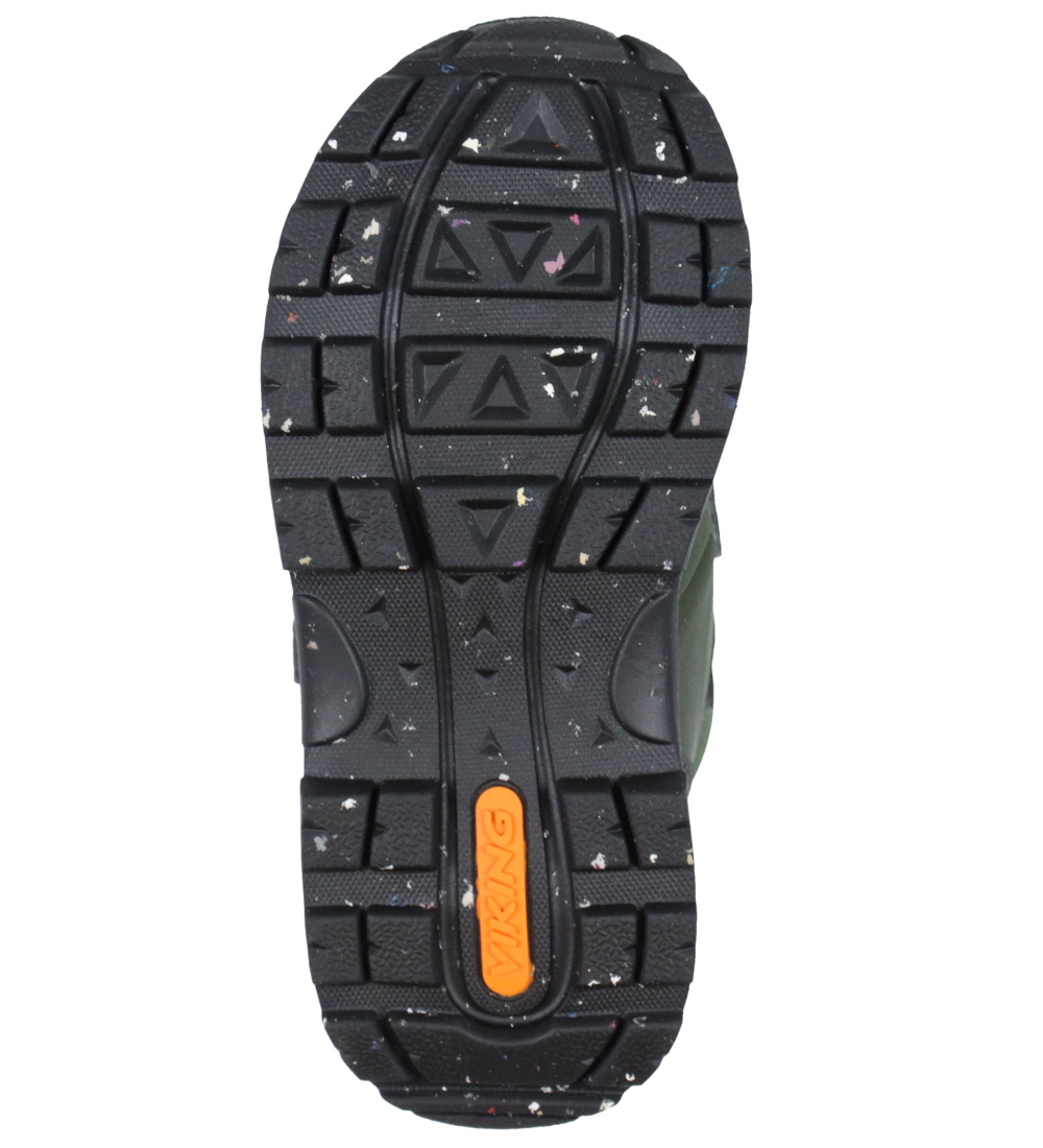 Viking Vinterstøvler - Ask Mid F GTX - Huntinggreen/Orange