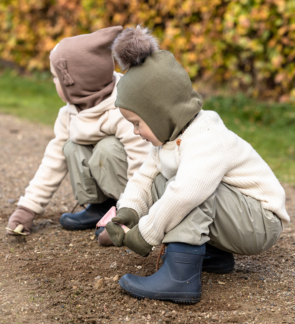 Racing Kids Luffer - Uld/Bomuld - Dark Seagrass