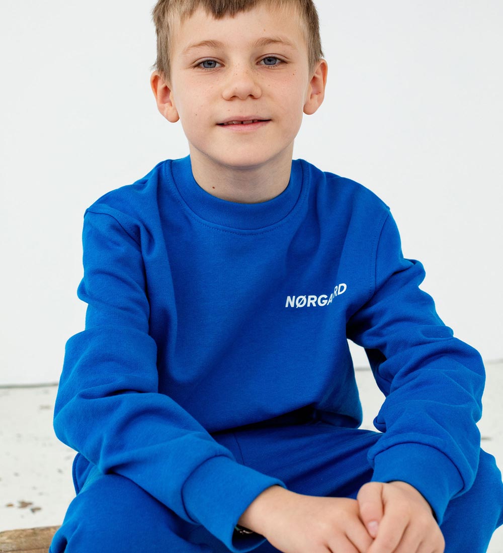 Mads Nørgaard Sweatshirt - Solo - Snorkel Blue