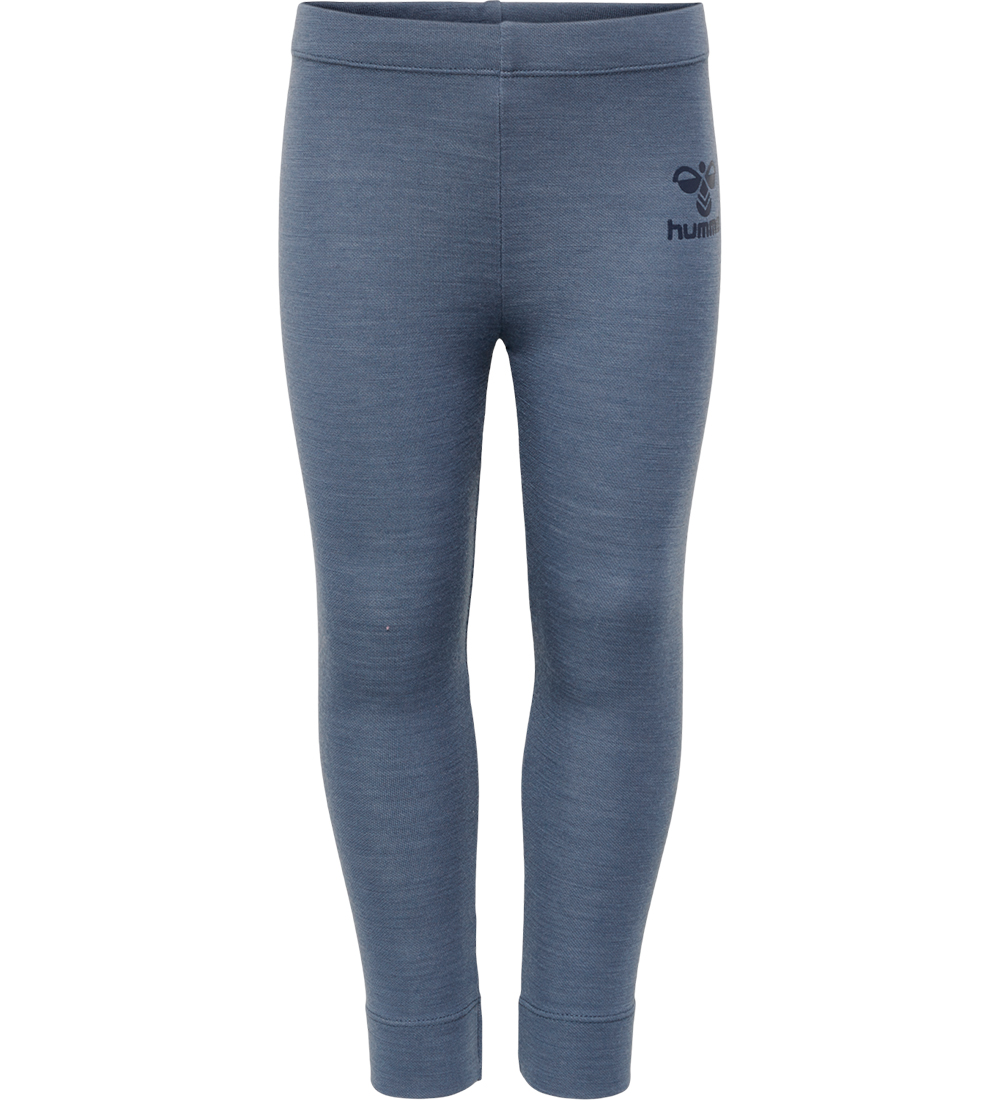Hummel Leggings - Uld - hmlWolly - Bering Sea