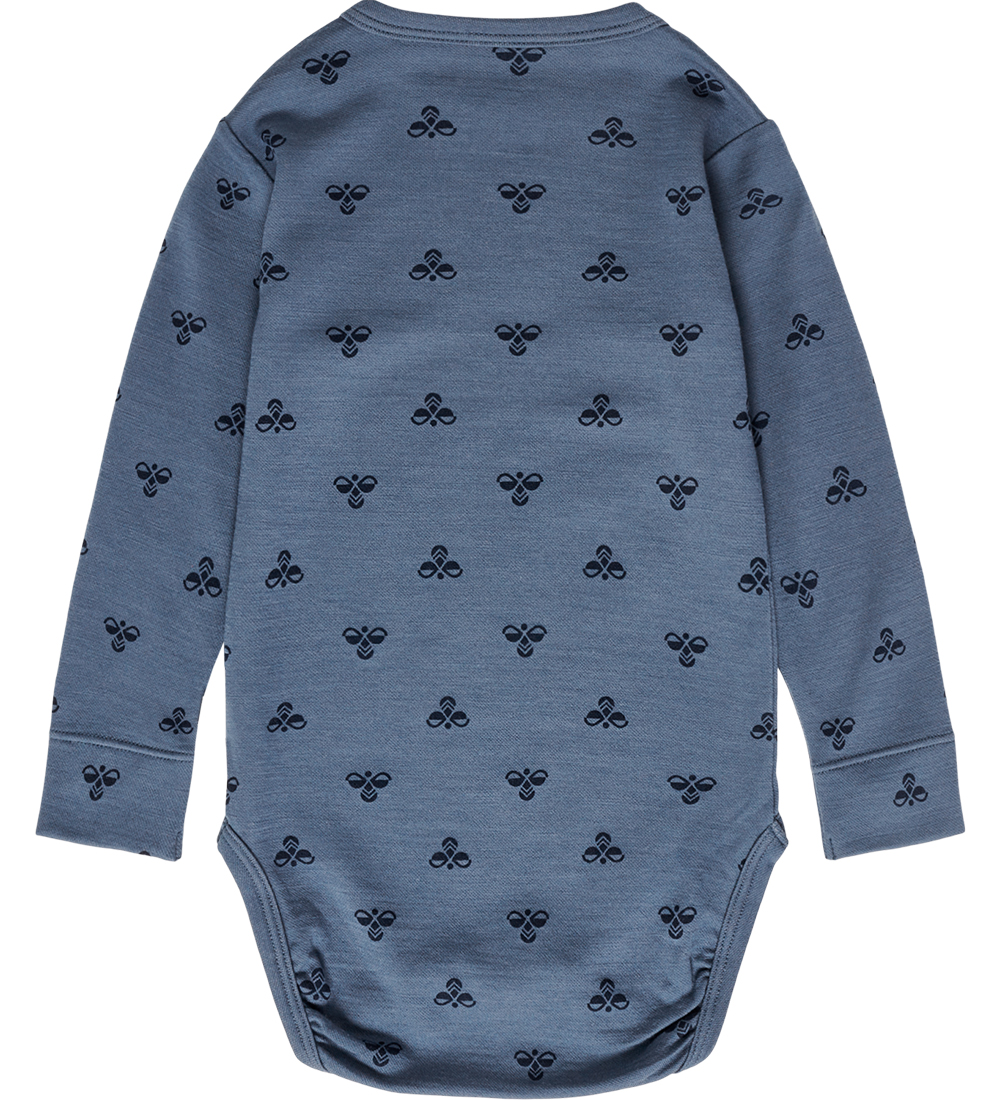 Hummel Body l/æ - Uld - hmlBambo - Bering Sea