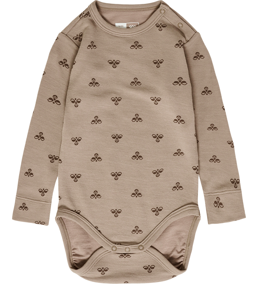 Hummel Body l/æ - Uld - hmlBambo - Fungi
