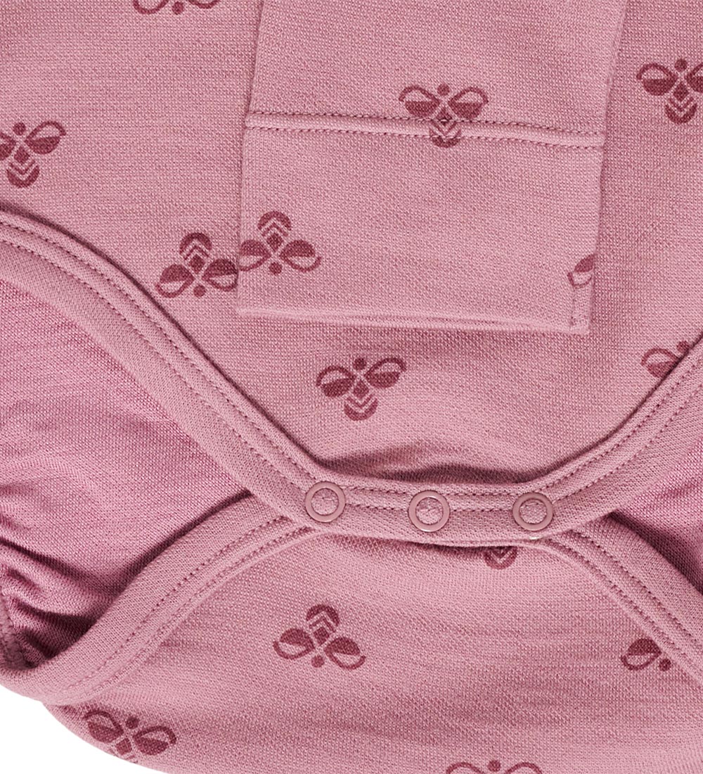 Hummel Body l/æ - Uld - hmlBambo - Nostalgia Rose