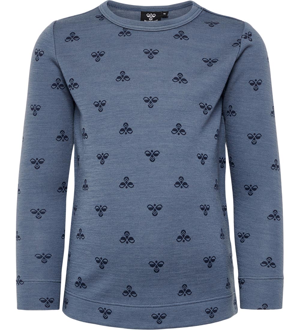 Hummel Bluse - Uld - hmlVilmo - Bering Sea