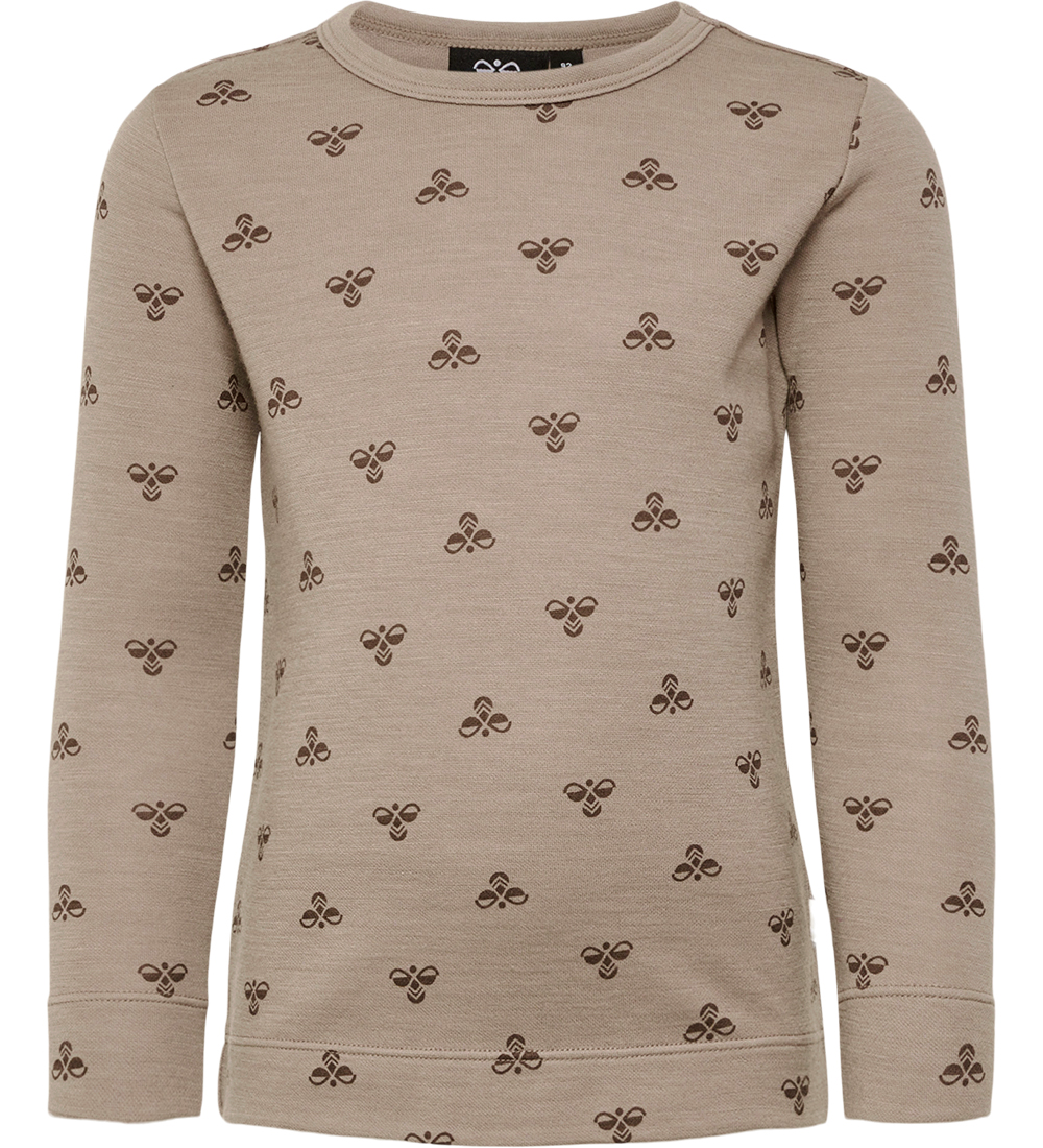 Hummel Bluse - Uld - hmlVilmo - Fungi