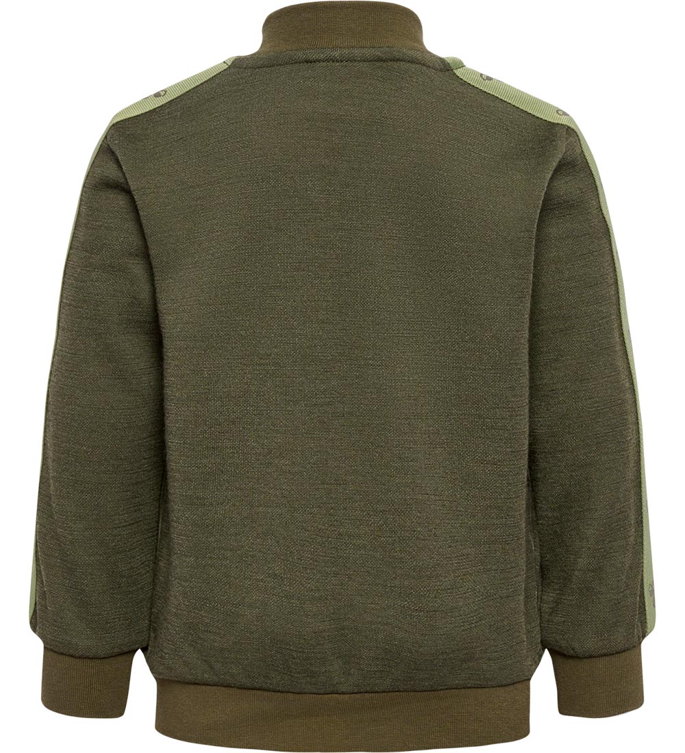 Hummel Cardigan - Uld - hmlWulbato - Olive Night