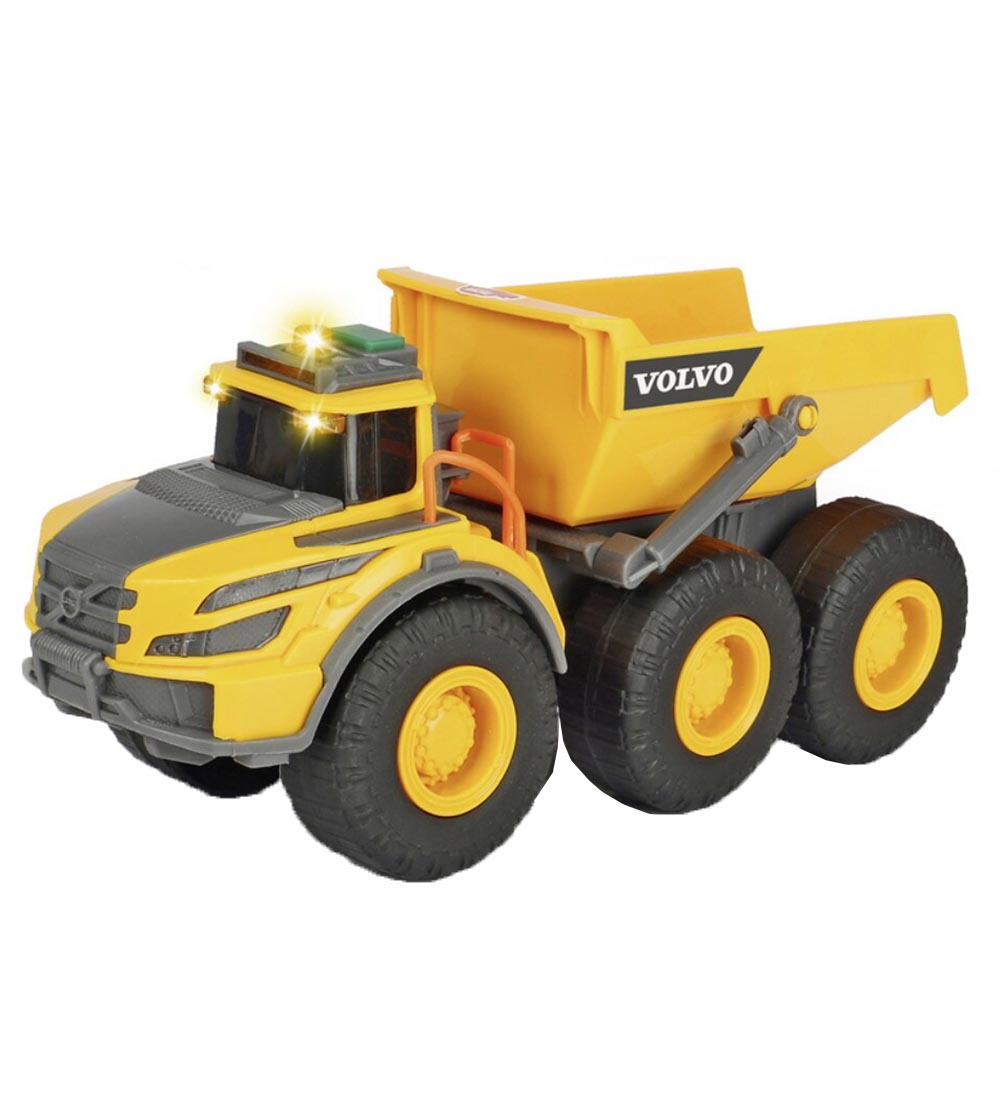Dickie Toys Arbejdsbiler-sæt - Construction Twinpack - Lys/Lyd