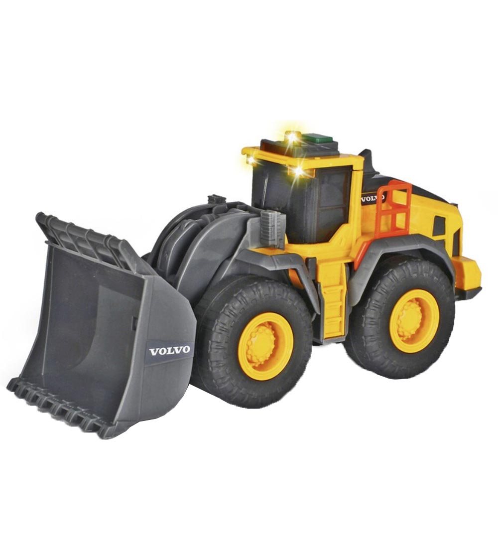 Dickie Toys Arbejdsbiler-sæt - Construction Twinpack - Lys/Lyd