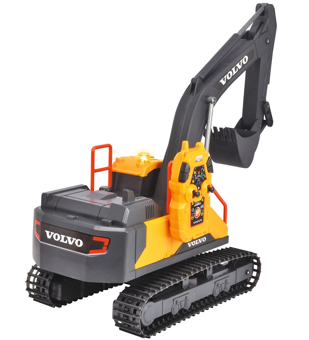 Dickie Toys Fjernstyret Arbejdsbil - RC Mining Excavator - Lys/L
