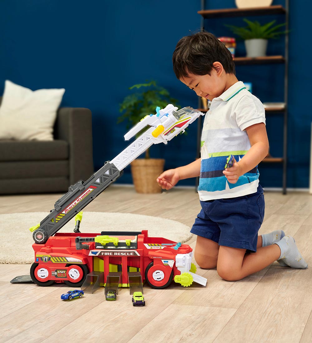Dickie Toys Fire Tanker - Rescue Hybrids - Lys/Lyd