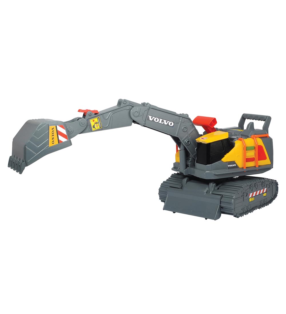 Dickie Toys Arbejdsbil - Weight Lift Excavator - Lys/Lyd