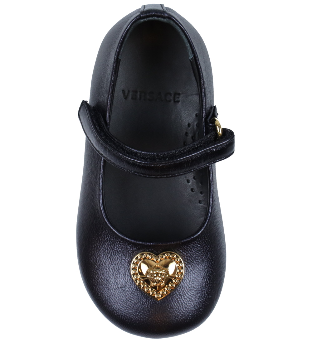 Versace Ballerinasko - Sort m. Hjerte