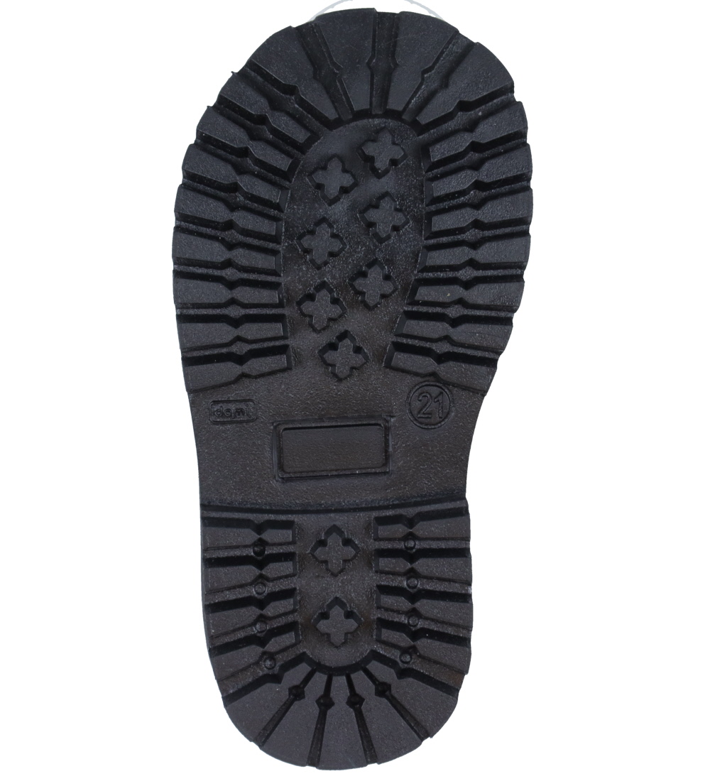 Versace Støvler - Bootie Chelsea - Black/Palladium