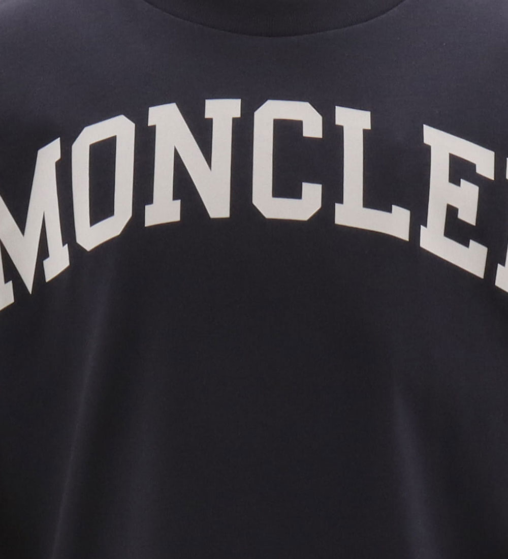 Moncler T-shirt - Navy m. Hvid