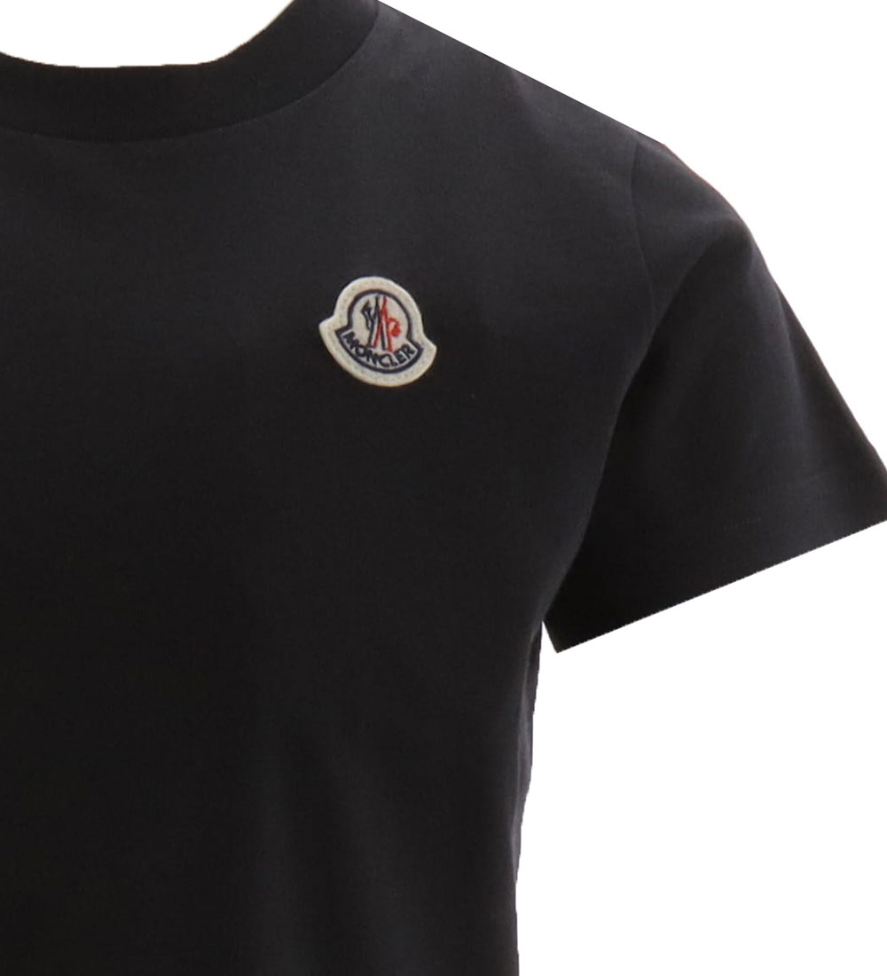 Moncler T-shirt - Sort