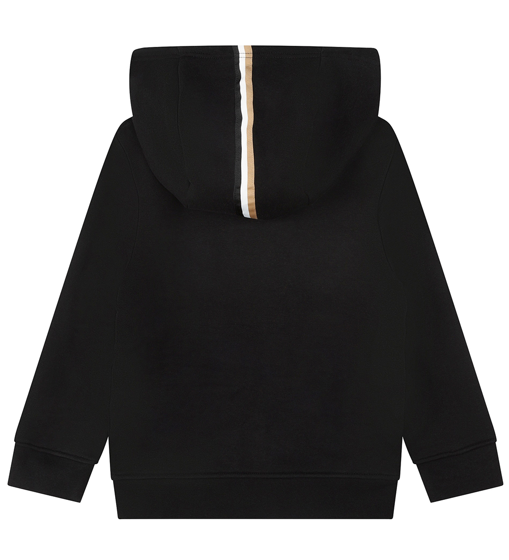 BOSS Cardigan - Sort m. Hvid