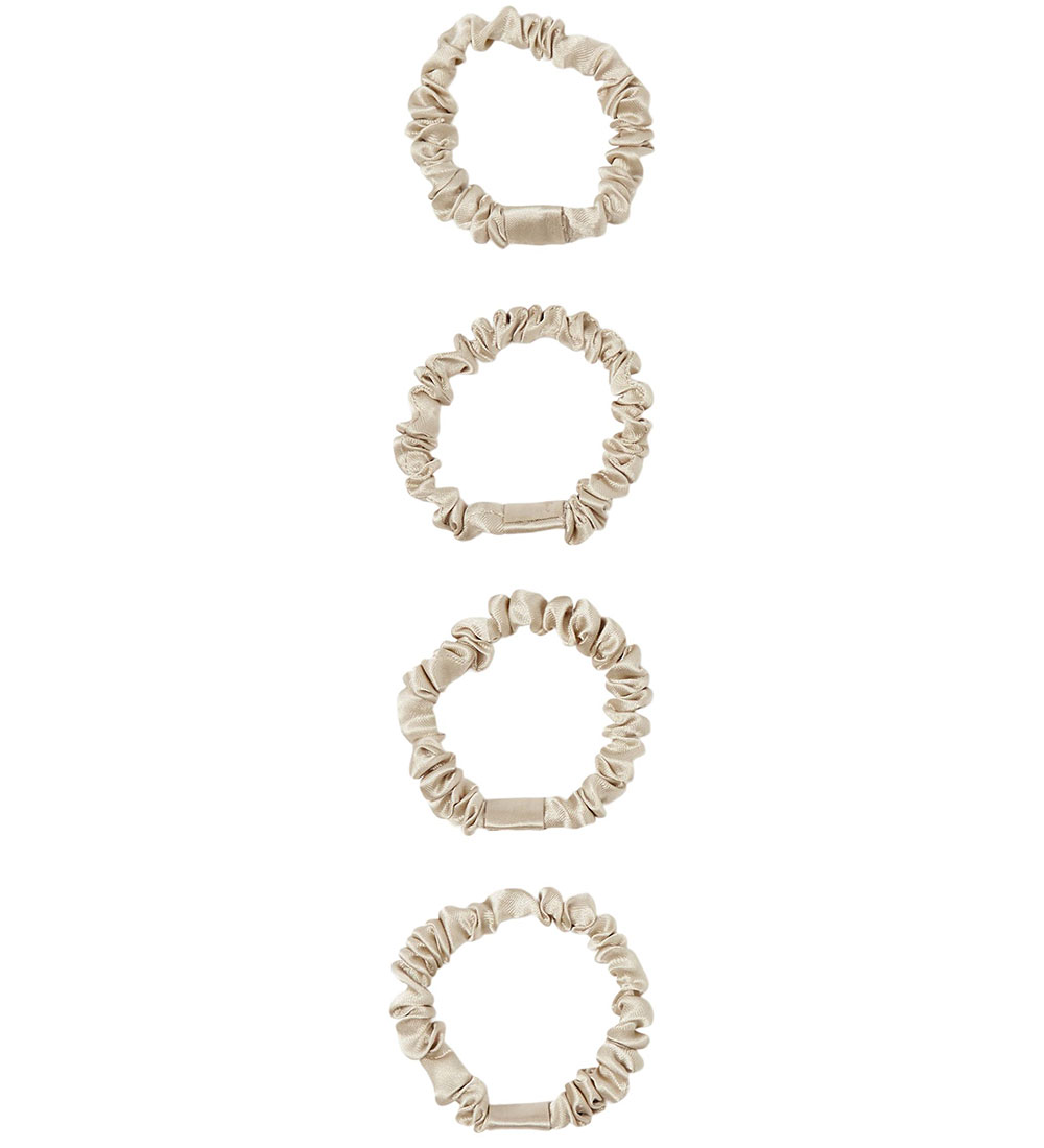 Name It Hårelastikker - NkfAcc-Niva - 4-pak - Oxford Tan