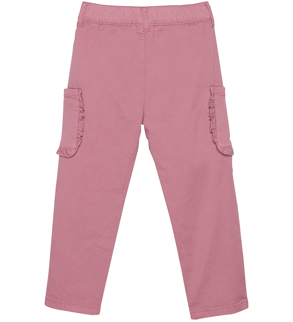 En Fant Bukser - Twill Stretch - Mesa Rose