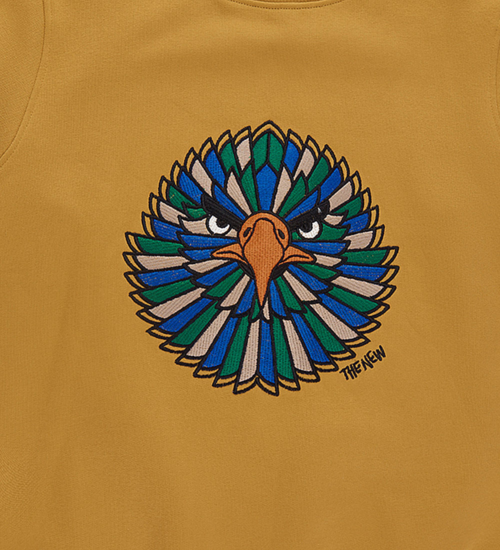 The New Sweatshirt - TnHagen - Harvest Gold m. Høg