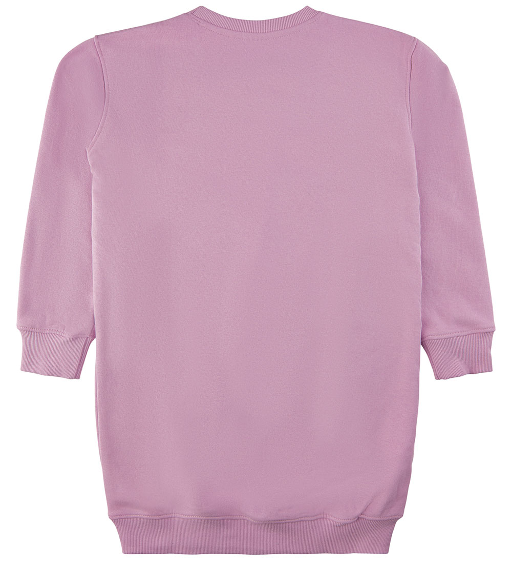 The New Sweatkjole - TnHoney - Pastel Lavender m. Enhjørninger