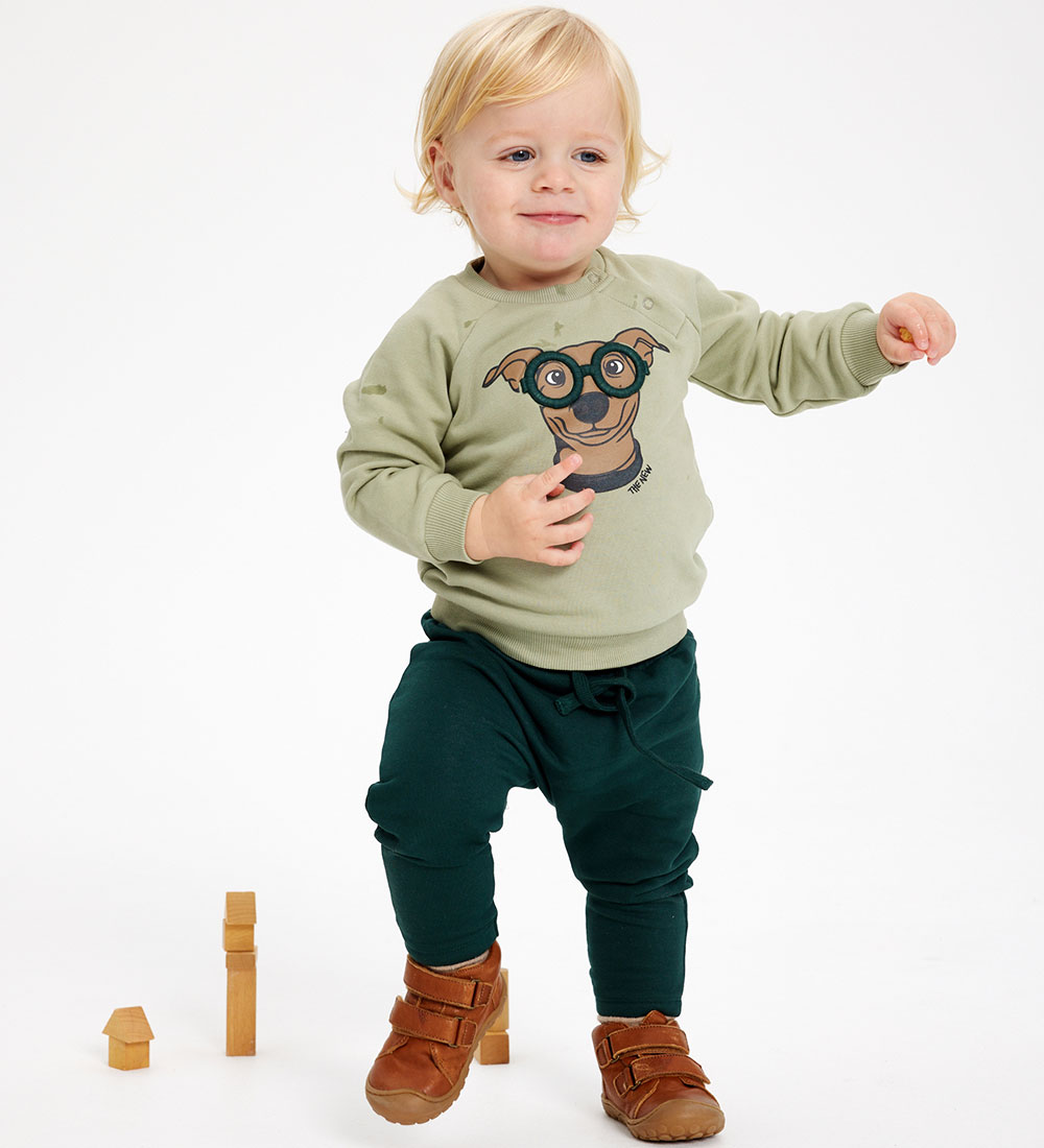 The New Siblings Sweatshirt - TnsHany - Seagrass m. Hund