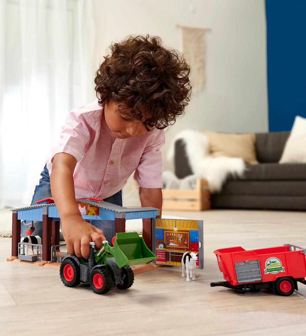 Dickie Toys Legesæt - Farm Station - Lys/Lyd