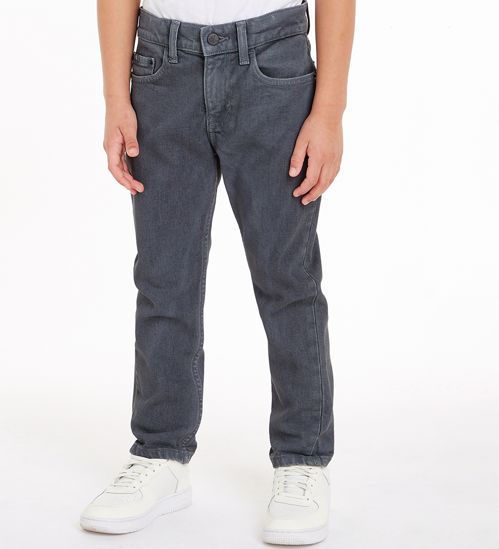 Calvin Klein Jeans - Dad - Grey Dark Overdyed
