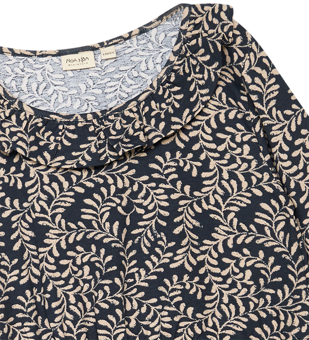 Noa Noa miniature Kjole - Mini Girl LaikaNNM - Print Dark Blue