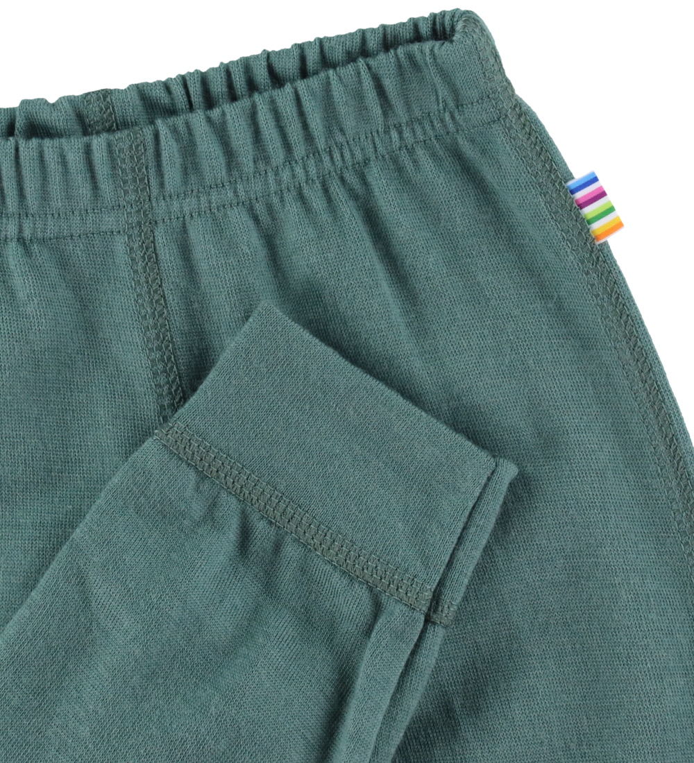 Joha Leggings - Uld - Mørk Grøn