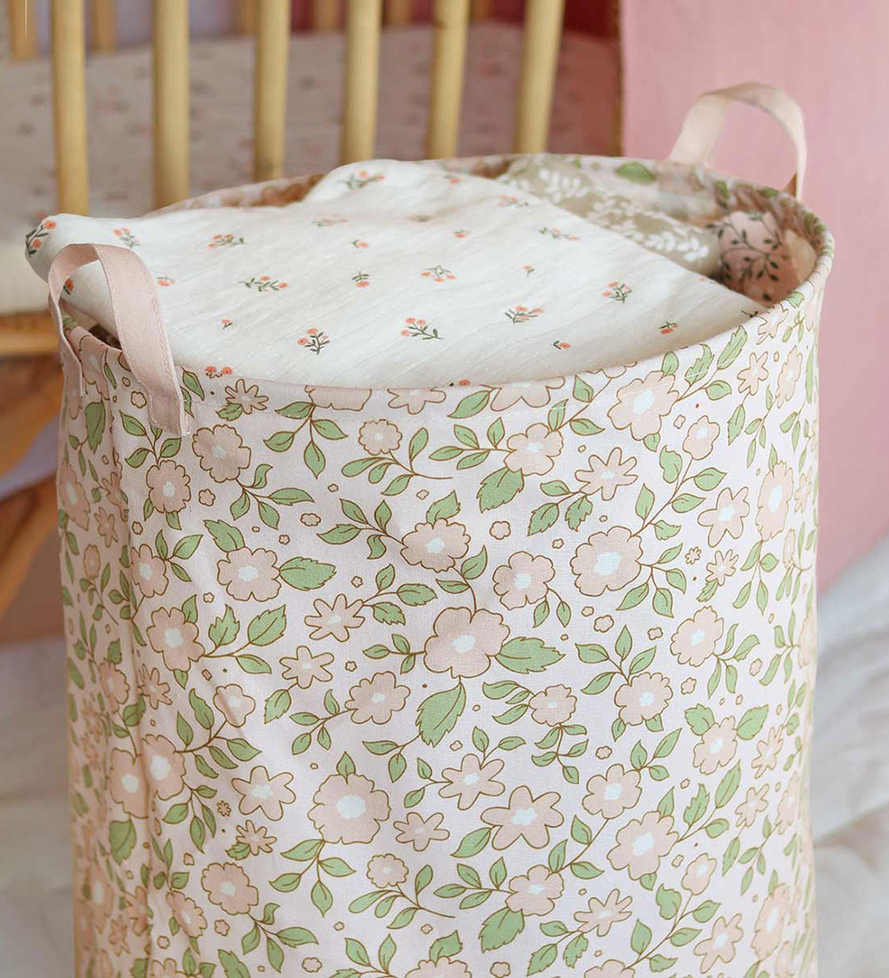 A Little Lovely Company Opbevaringskurv - 40x50 cm - Blossom Pin