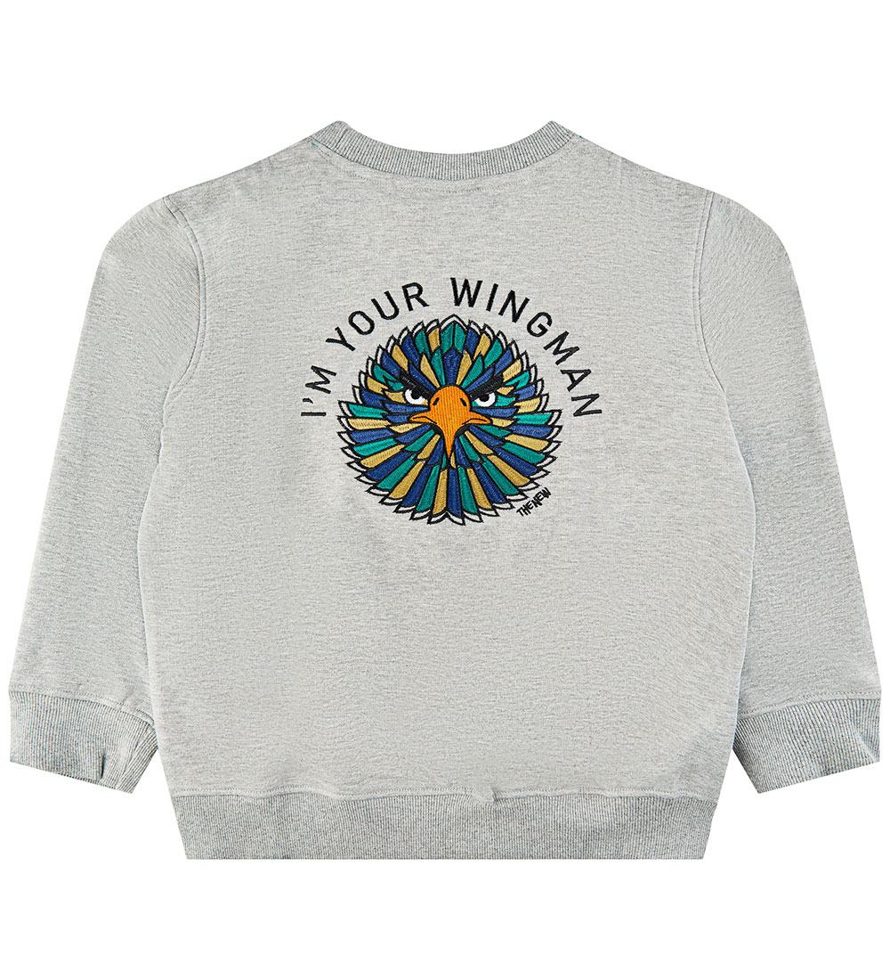 The New Sweatshirt - TnHuxley - Gråmeleret m. Høg