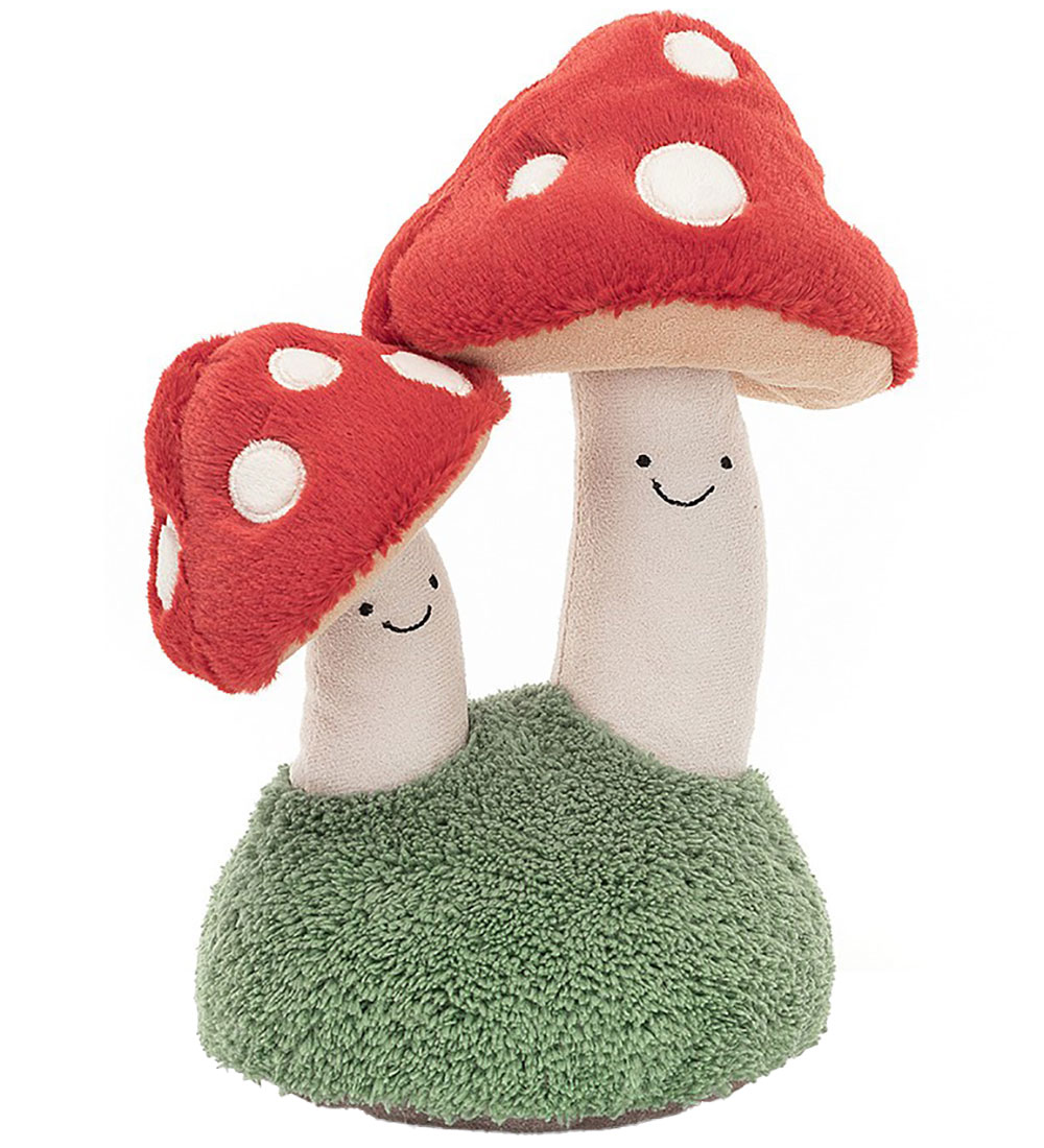 Jellycat Bamse - 25x13 cm - Amuseable Pair Of Toadstools