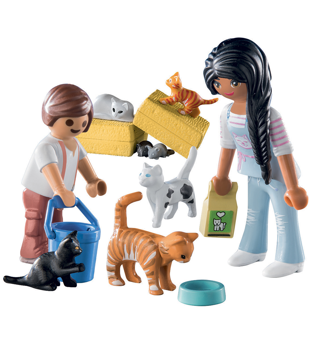 Playmobil Country - Kattefamilie - 71309 - 17 dele