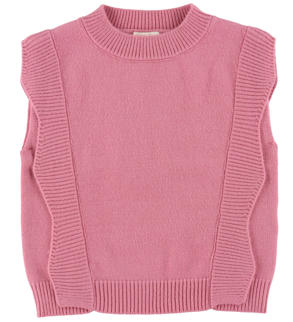 Creamie Vest - Strik - Cashmere Rose