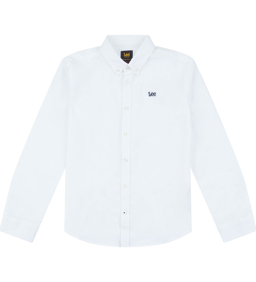 Lee Skjorte - Oxford - Bright White