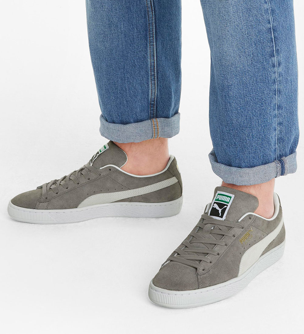 Puma Sko - Suede Classic XXI - Grå/Hvid