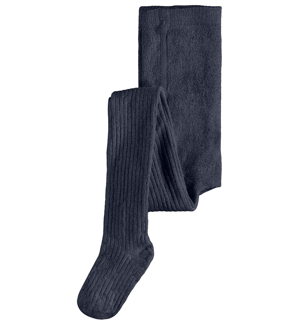 Name It Strømpebukser - Noos - Rib - NkfPantyhose - Dark Sapphir